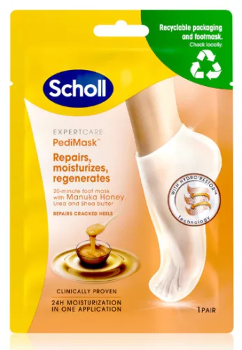 SCHOLL LÁBÁPOLÓ MASZK MANUKA MÉZ 1PÁR