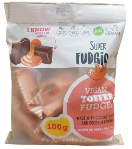 FUDGIO BIO VEGÁN KARAMELL CARAMEL 100G