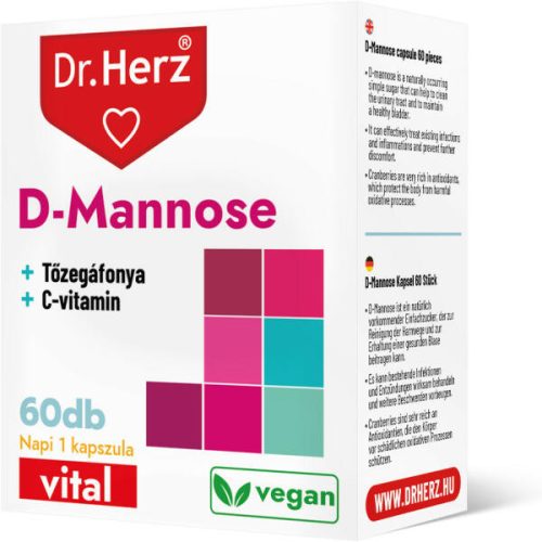 DR.HERZ D-MANNOSE KAPSZULA 60X