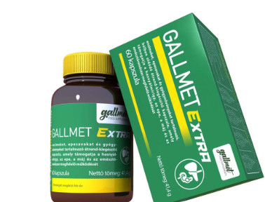 GALLMET EXTRA BÉLBEN OLDÓDÓ KAPSZULA 60X