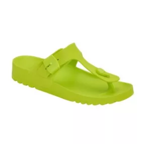 SCHOLL BAHIA PAPUCS 39 LIMEZÖLD FLIP1PÁR