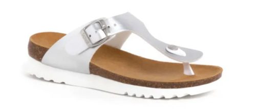 SCHOLL BOA VISTA PAPUCS 39 EZÜST 1PÁR
