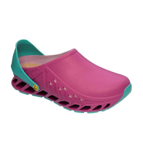 SCHOLL EVOFLEX 40 FUKSZIA SMARAGZÖLD1PÁR