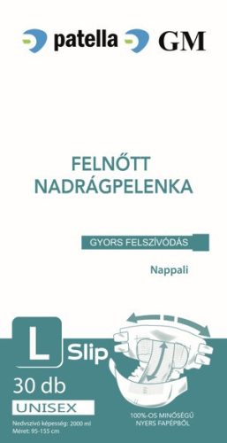 GM SLIP NADRPELENKA L 2000ML FELNŐTT 30X