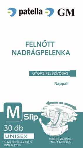 GM SLIP NADRPELENKA M 1800ML FELNŐTT 30X