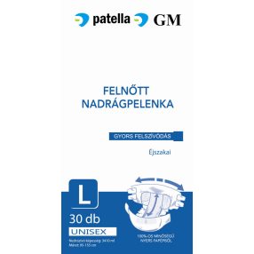 Gm nadrágpelenka éjszakai L 3410 ml 30 db