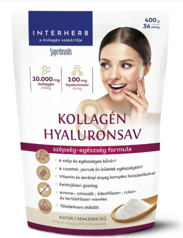 INTERHERB KOLL+HYAL ITALPOR NATÚR 400G