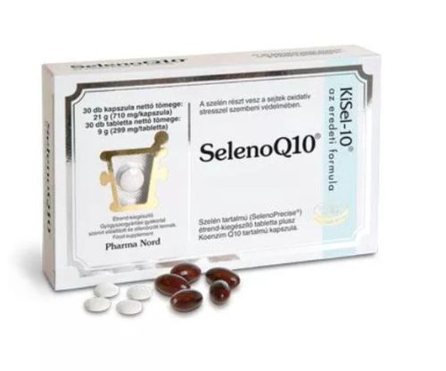 SELENOQ10 SE Q10 TABL+KAPSZ 2X60 PHNORD