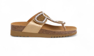 SCHOLL TANISHA PAPUCS 38 ARANY FLIP 1PÁR