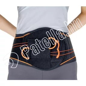 Gm-b11 medenceöv fűzős fekete narancs L/XL