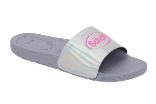 SCHOLL WOW PAPUCS 39 EZÜST 1PÁR