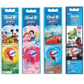 Oral-b pótkefe elemes gyerek fogkeféhez 2x