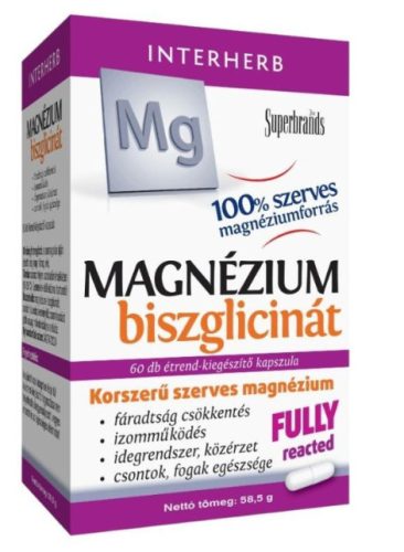 INTERHERB MAGN-BISZGLIC ÉKIEG KAPSZ 60X