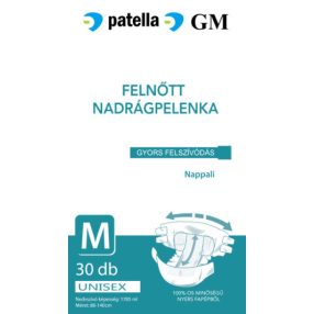 Gm nadrágpelenka nappali M 1785 ml 30 db