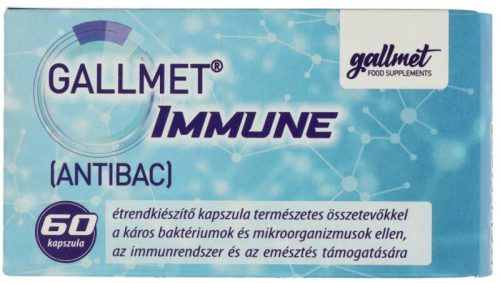 GALLMET IMMUNE ANTIBAC KAPSZULA 60X