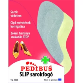 PEDIBUS 3006 SAROKFOGÓ VELÚR BŐR 1X 1PÁR