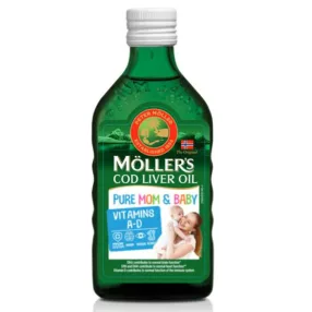 MÖLLERS MOM BABY TŐKEHALMÁJ OLAJ 250ML