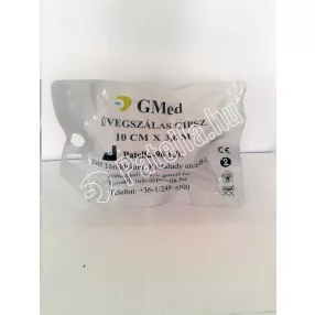 Műanyag gipsz üvegszálas 10 cm x 3,6 m kék gmed 4-es