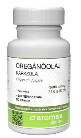 AROMAXPHARMA OREGÁNÓ OLAJ KAPSZULA 60X