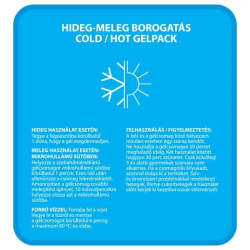 BOROGATÁS HIDEG/MELEG 14 X13CM ODP VITAL