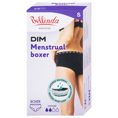 BELLINDA MENSTRUAL NORMAL BOXER S FEKETE
