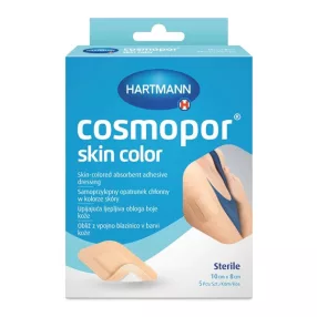 COSMOPOR SKIN COLOR 10X 8CM STERIL 5X