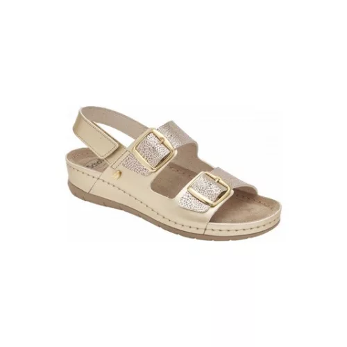 SCHOLL ABERDEEN SZANDÁL 41 PLATINA 1PÁR