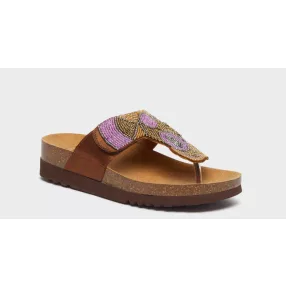 SCHOLL TANISHA PAPUCS 39 BARNA FLIP 1PÁR