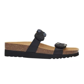 SCHOLL PALMILLA 2 STRAPS 39 FEKETE 1PÁR