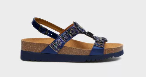 SCHOLL BOGOTA SZANDÁL 41 SÖTÉTKÉK 1PÁR