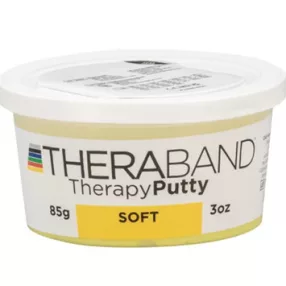KÉZTERÁPIÁS GYURMA PUHA, SÁRGA 85G
