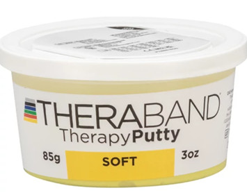 KÉZTERÁPIÁS GYURMA PUHA, SÁRGA 85G