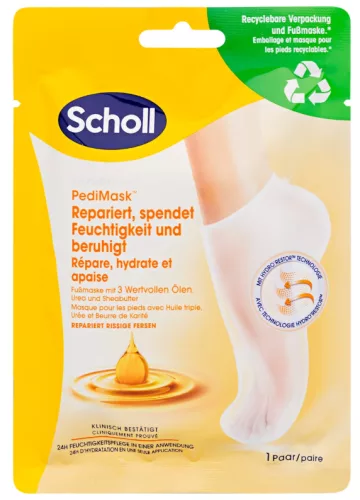 SCHOLL PEDIMASK TRIPLE OIL MÉLYTÁPL 1PÁR