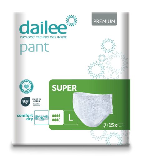 DAILEE PANT PREMIUM SUPER L 2005ML 15X