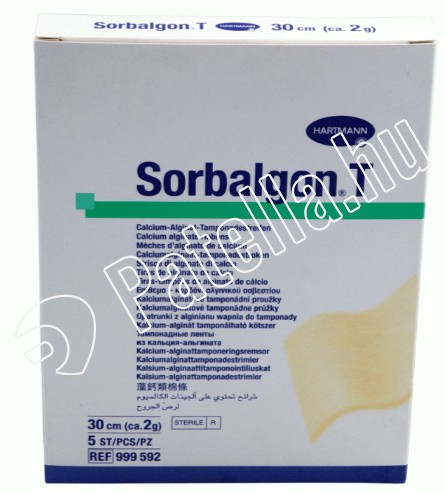 Sorbalgon t tamponade 30 cm 2 g 5x 9995921