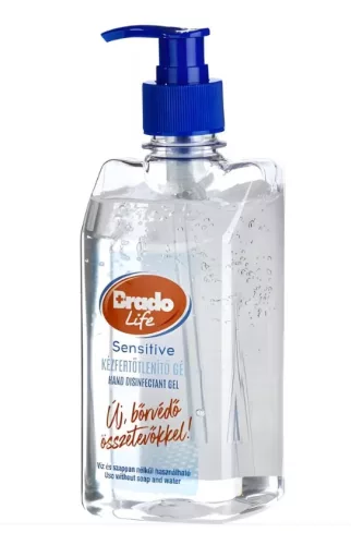 BRADOLIFE SENSITIVE GÉL KÉZFERTŐTL 500ML
