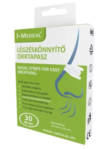 I-MEDICAL LÉGZÉSKÖNNYÍTŐ ORRTAPASZ 30X
