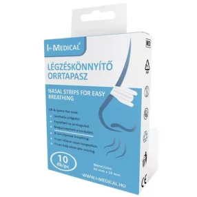 I-MEDICAL LÉGZÉSKÖNNYÍTŐ ORRTAPASZ 10X