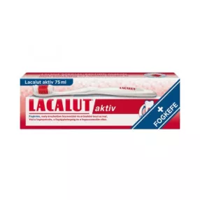 LACALUT AKTIV FOGKRÉM75ML + FOGKEFE 2026
