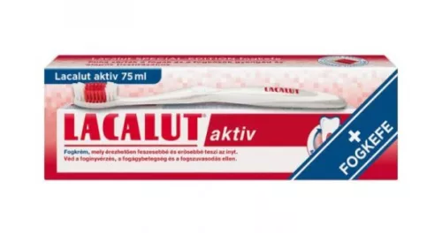 LACALUT AKTIV FOGKRÉM75ML + FOGKEFE 2026