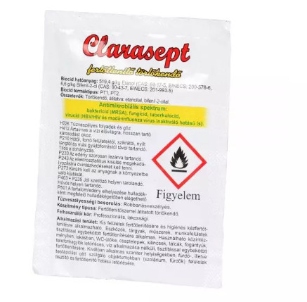 CLARASEPT TÖRLŐKENDŐ FERTŐTLENÍTŐ 1X