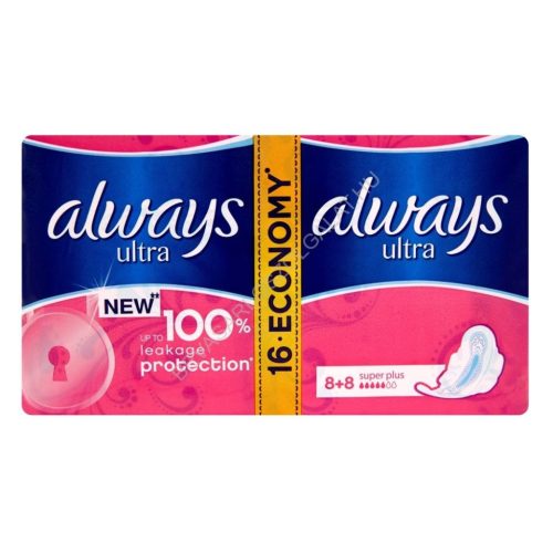 ALWAYS USUPER+ EÜ BETÉT 16X DUOPACK