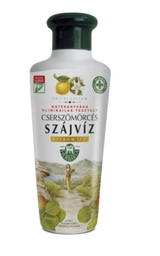 CSERSZÖM SZÁJVÍZ CITROM 250ML KUP HERB