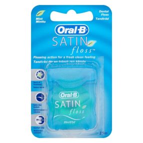 ORALB SATIN FLOSS FOGSELYEM 25M 1X