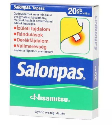 SALONPAS TAPASZ 20X