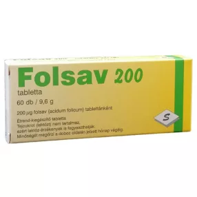 FOLSAV 200 TABLETTA 60X SEPHARMA