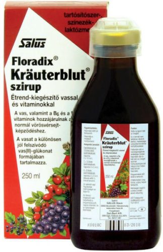 FLORADIX KRAUTERBLUT SZIRUP 500ML