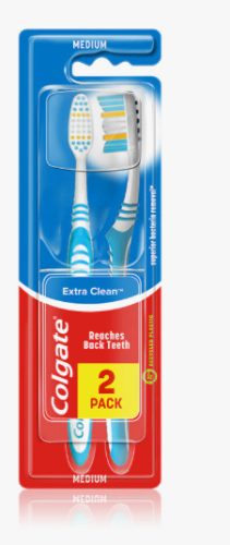 COLGATE EXTRA CLEAN FOGKE KÖZEPES 2X DUO