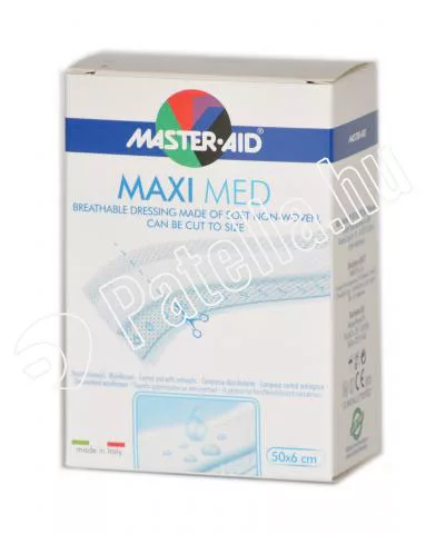 M-A MAXI MED SEBTAP 6CM X 50CM VÁGHATÓ PPH011