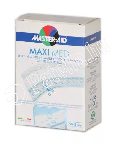 M-A MAXI MED SEBTAPASZ 8CM X 50CM VÁGHATÓ PPH012